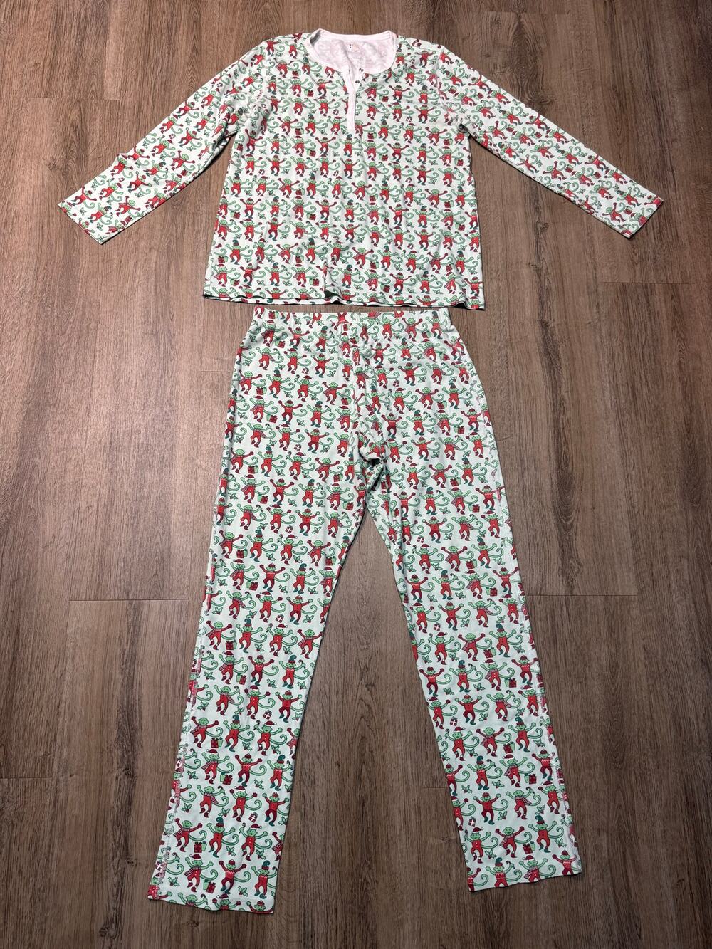 Roller Rabbit Women's Holiday Elf Pajama Set